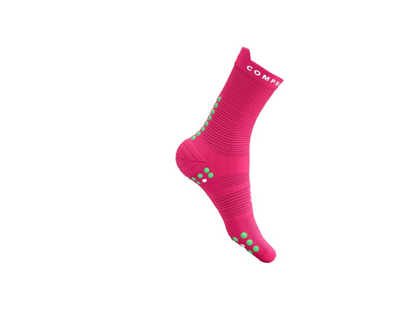 PRO RACING SOCKS V4.0 RUN HIGH - HOT PINK